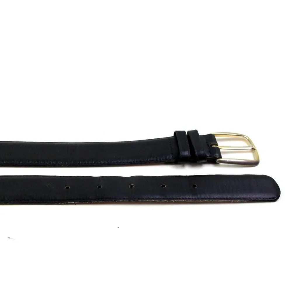 Reed St. James BLACK GENUINE LEATHER 1 1/8